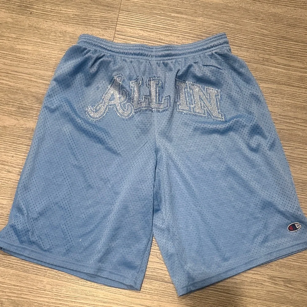 Champion Men's Athletic Light Blue Shorts